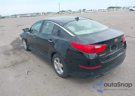 2014 Kia Optima Lx из США, поврежденный, VIN 5XXGM4A7XEG340798
